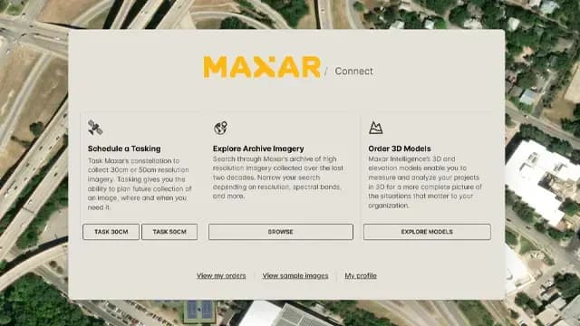 product Maxar Connect