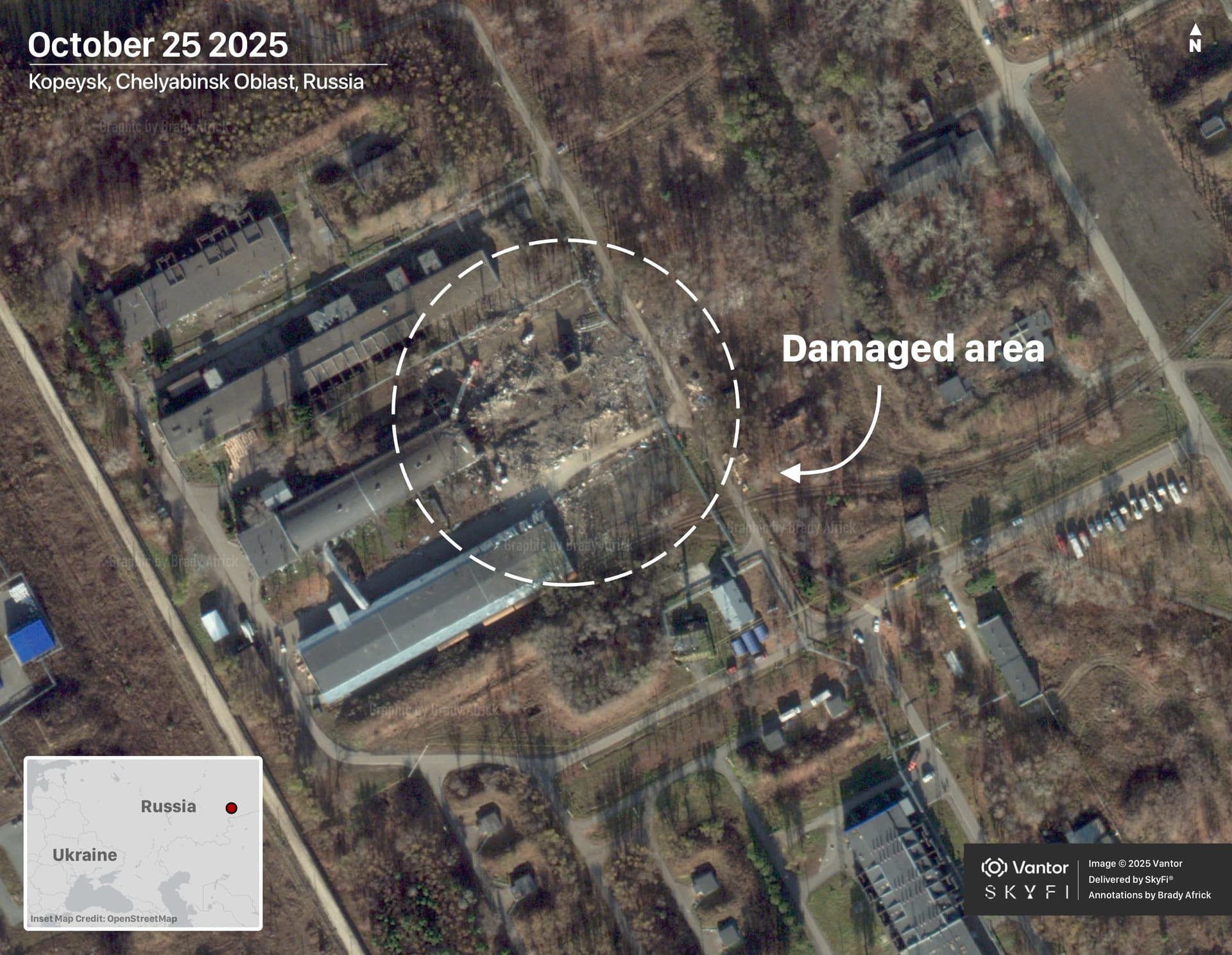 Imagery © 2025 Vantor via Maxar Connect (powered by SkyFi). Shared by Brady Africk.