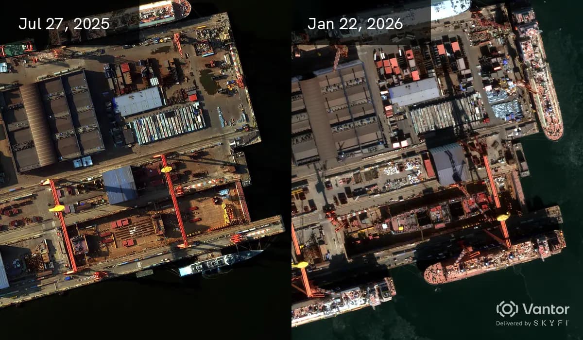 China Type 004 Carrier Construction